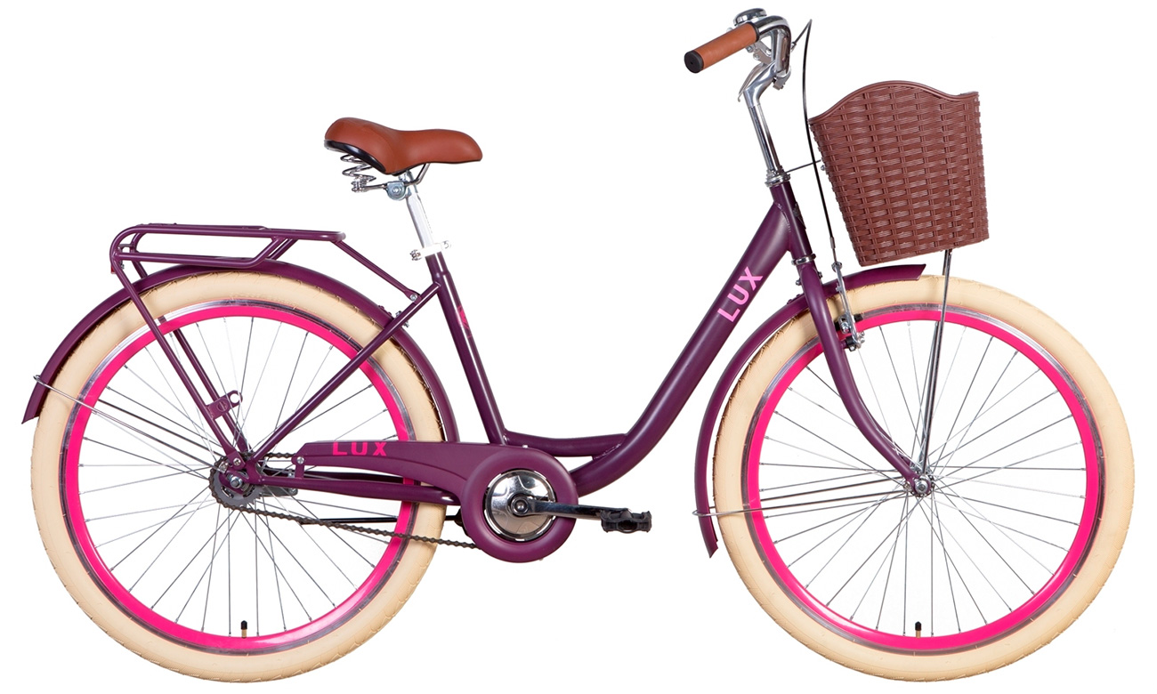 Фотография Велосипед Dorozhnik LUX  Velosteel 26" (2021) 2021 Фиолетовый